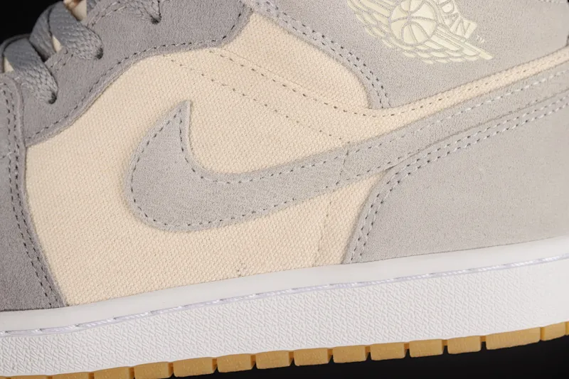 All categories Air Jordan Jordan series basketball shoes Air Jordan 1 Mid G version pure original Air Jordan 1 Mid AJ1 Joe 1 coconut milk color mid-top basketball shoes DN4281-100